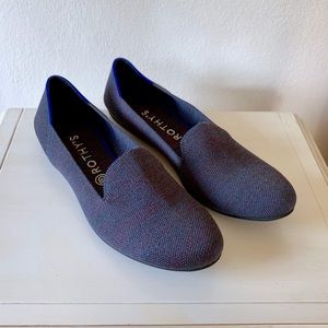 SOLD - Rothy’s EUC retired ~Navy Heather~ Loafers